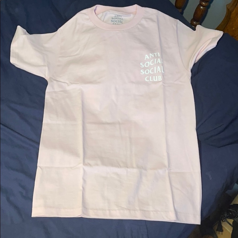 Anti social social club kkoch tee pink